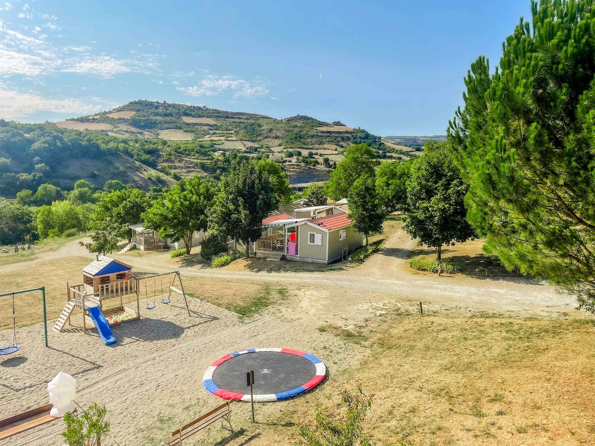 Camping à Saint Georges de Luzençon
