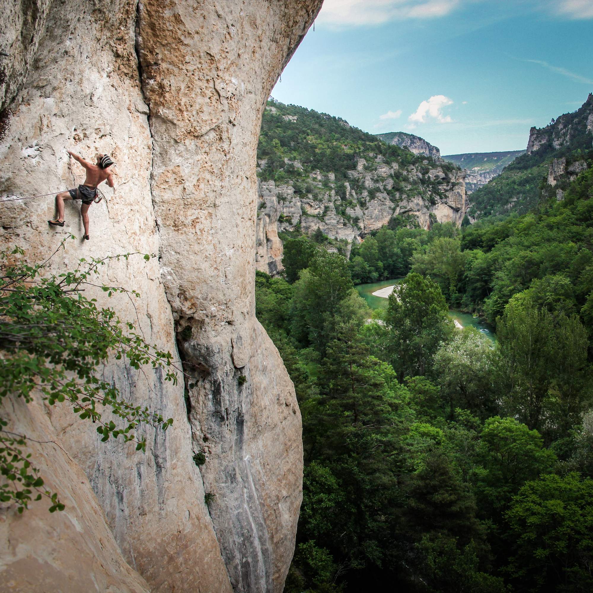 Escalade Gorges du Tarn