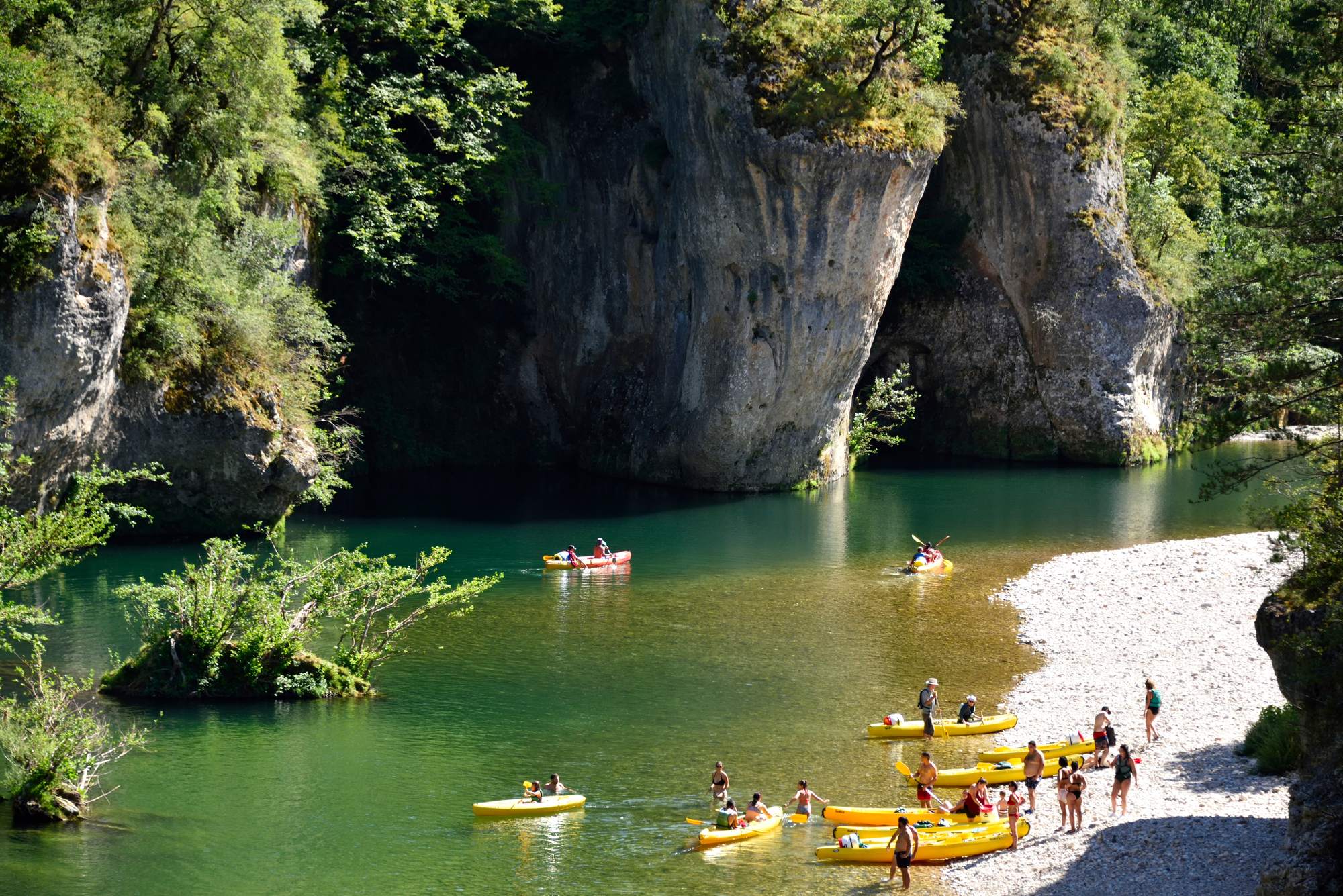 Les Gorges du Tarn à Saint Chély du Tarn