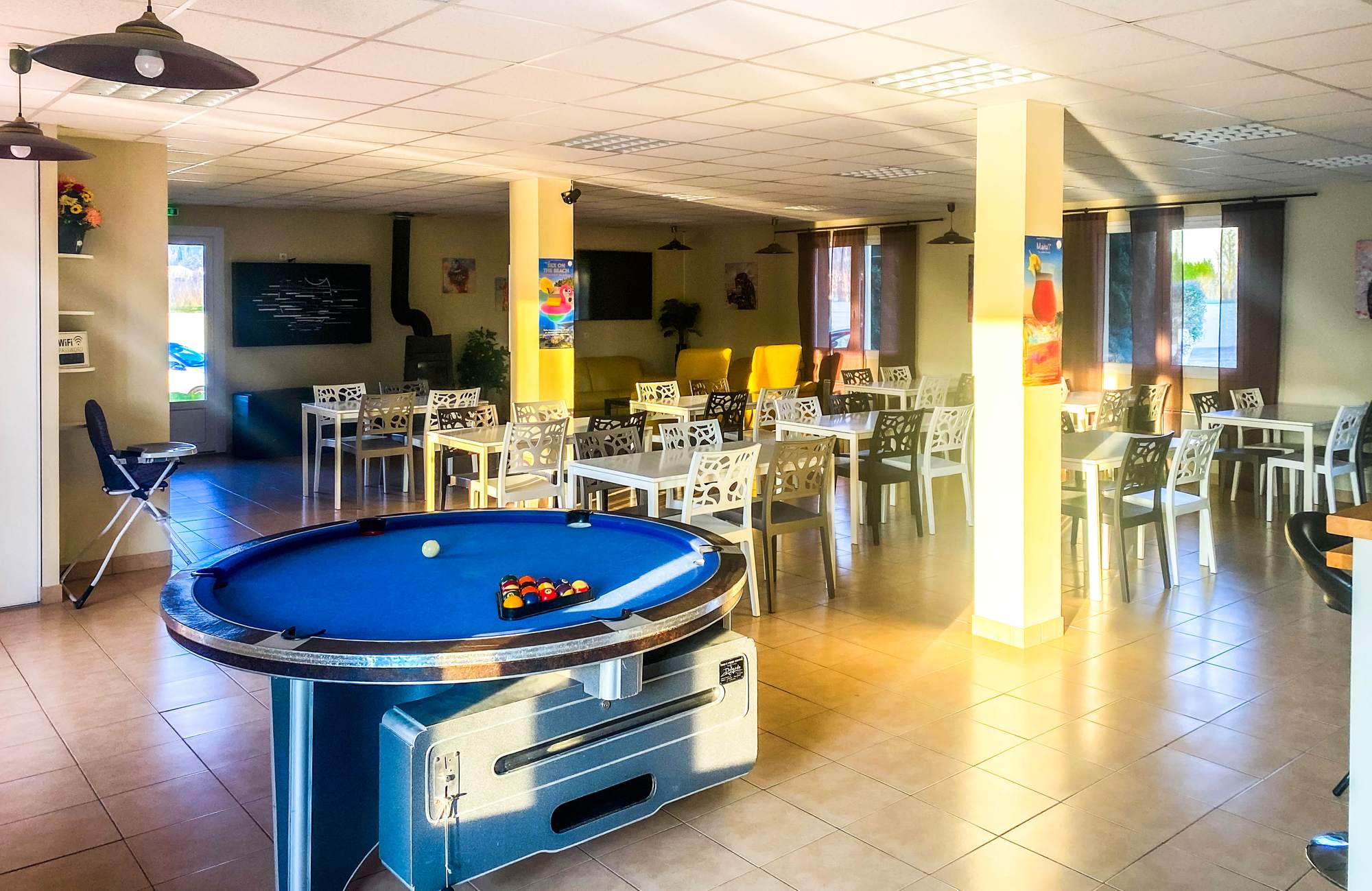 Salle de jeux camping à Saint Georges de Luzençon