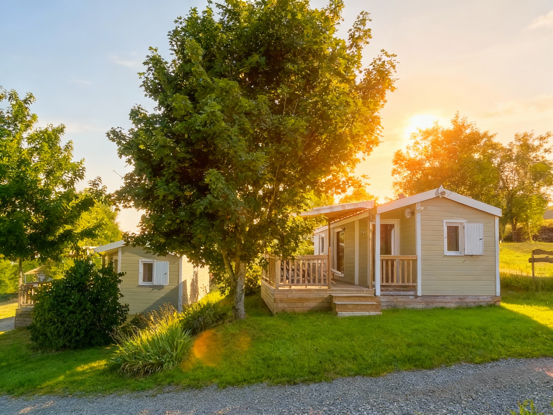 camping pas cher chalets val st george