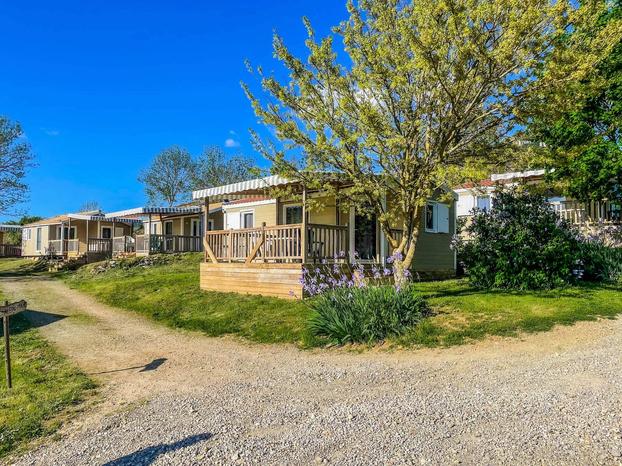 chalets et mobil homes près de Millau
