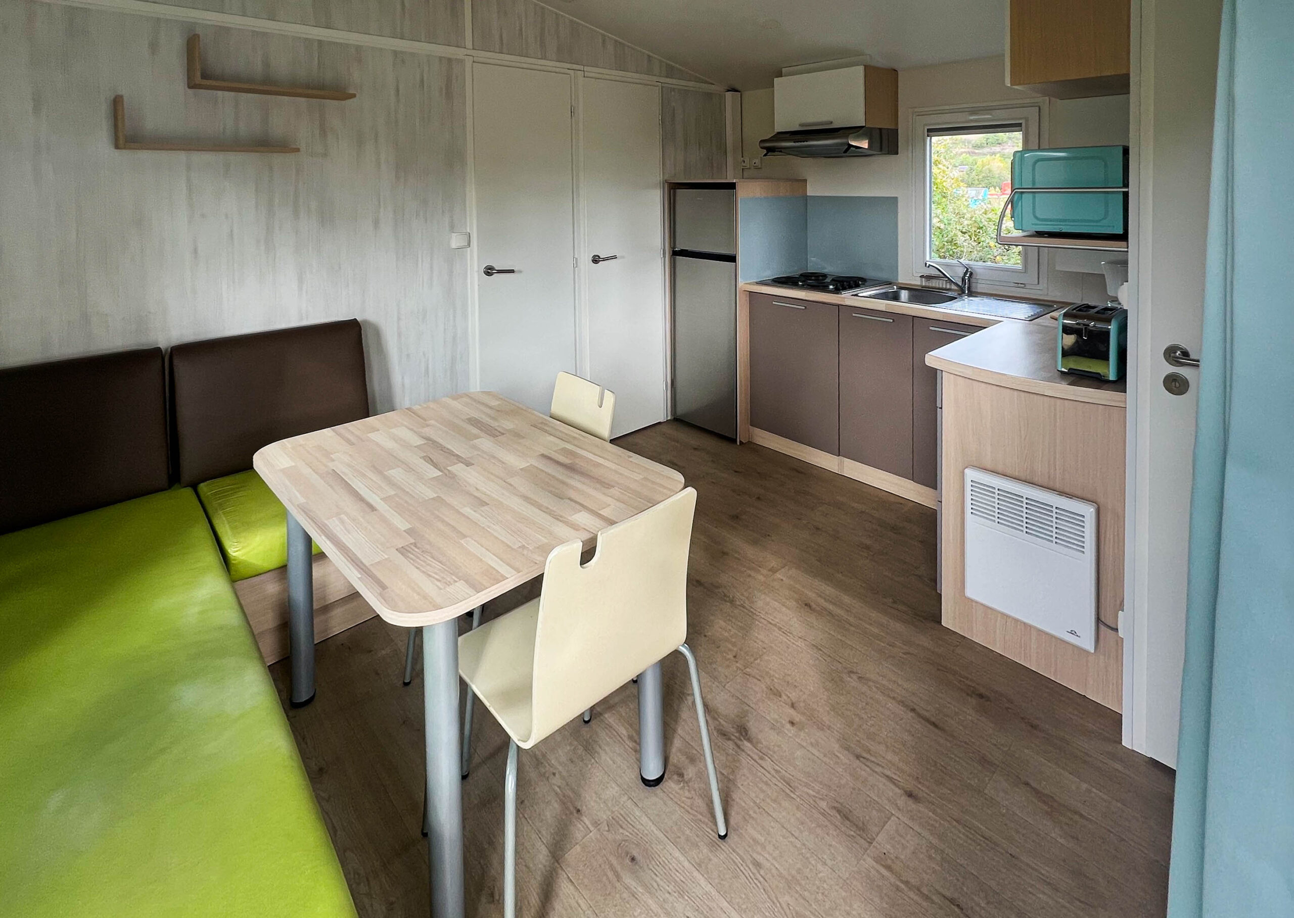 cuisines mobil home camping val st georges