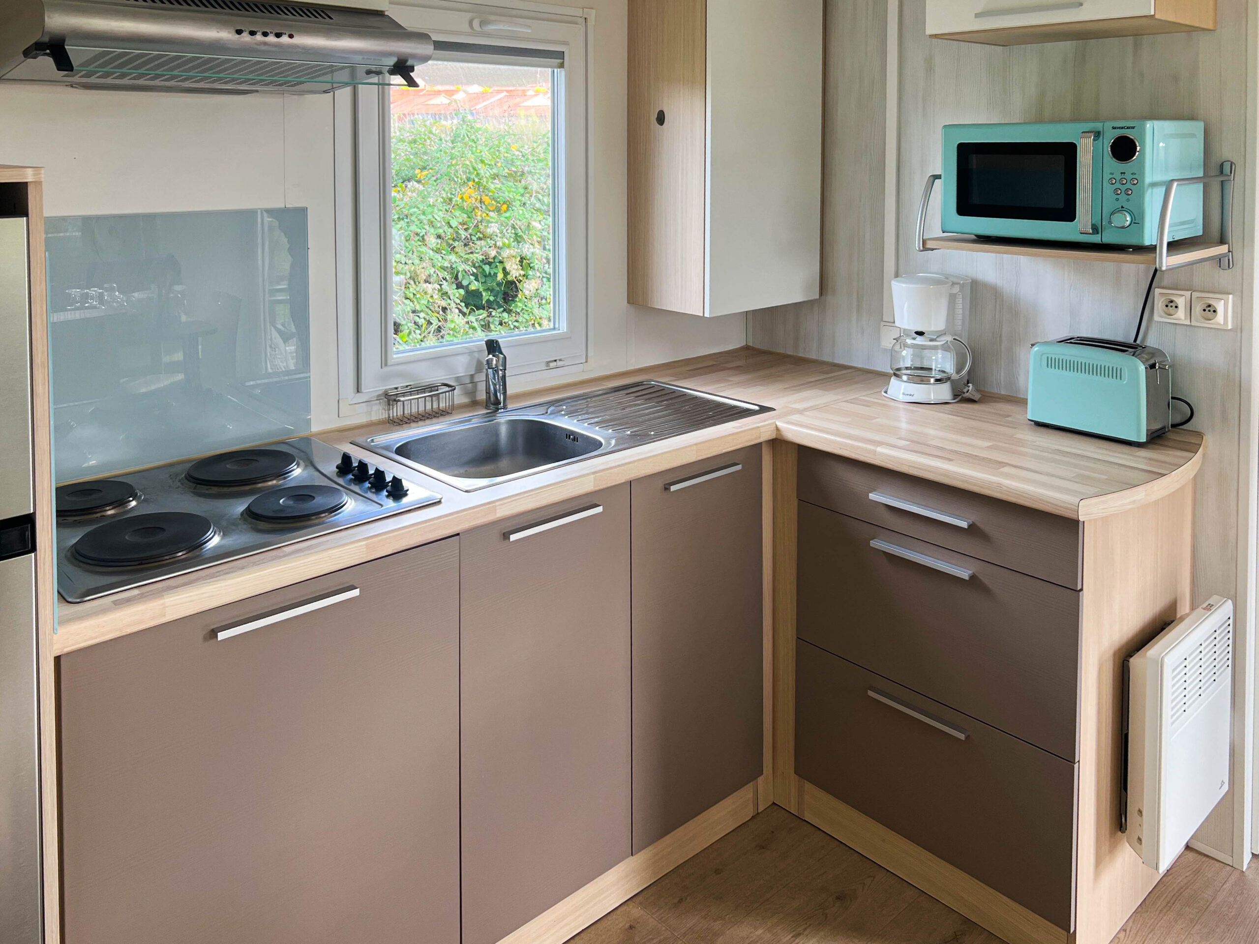 location mobil home camping val st georges